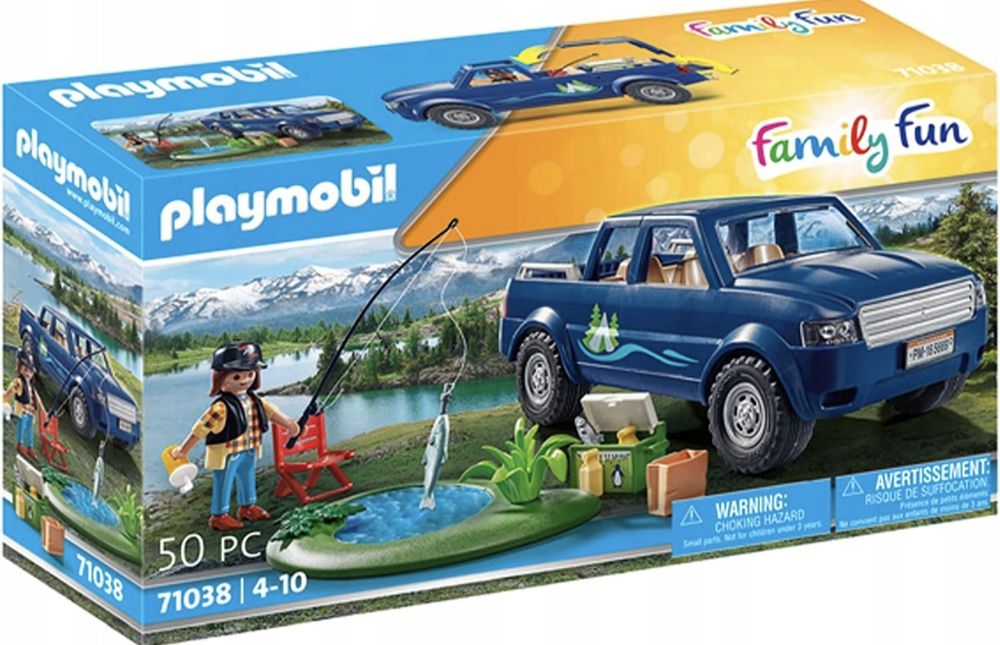 Playmobil 71038 wyprawa wędkarska na ryby