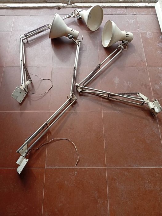 Candeeiros de mesa articulados industriais