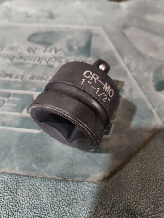 Перехідник 1"-1/2" для пневмоінструменту, акумуляторних гайковертів