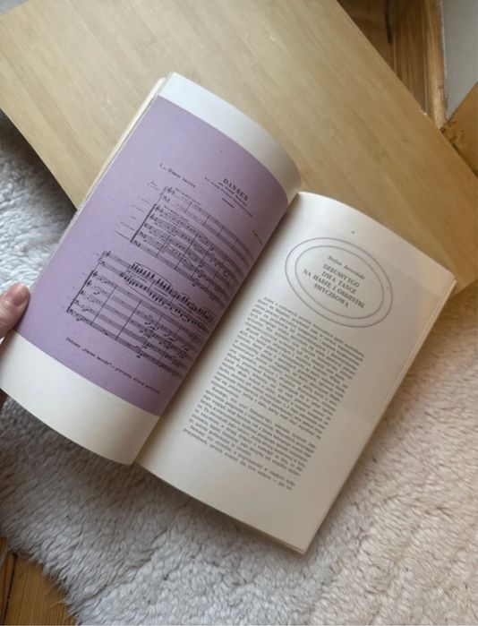 Program Wieczór Baletowy Teatr Wielki Opera Narodowa 1971