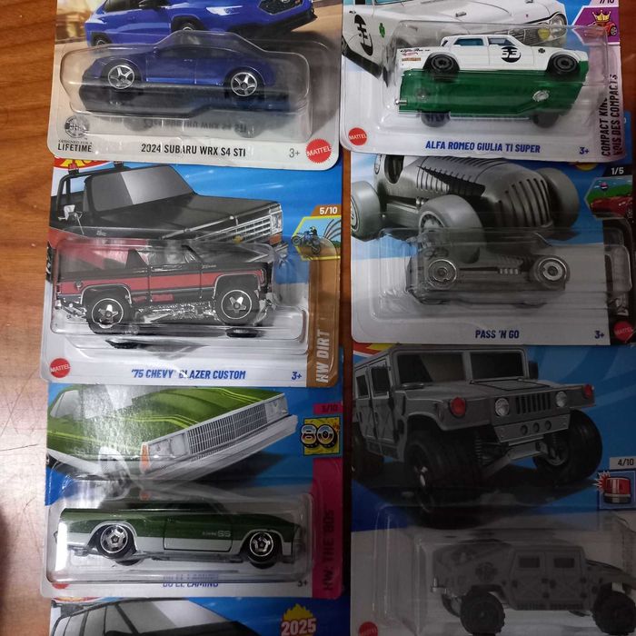 Hotwheels e Matchbox NOVOS com 20% de desconto