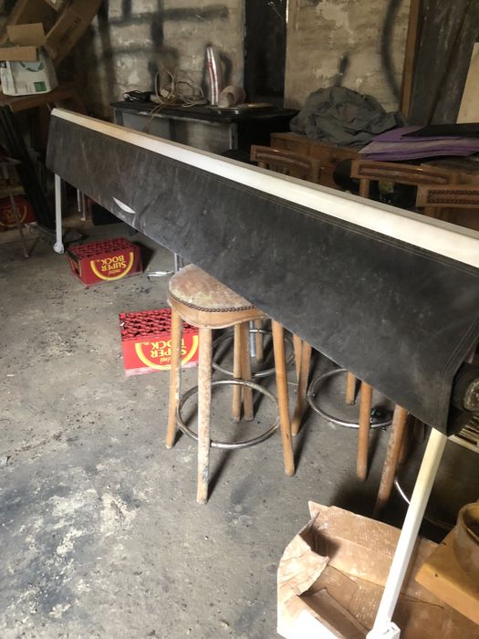 Toldo extensivel  preto