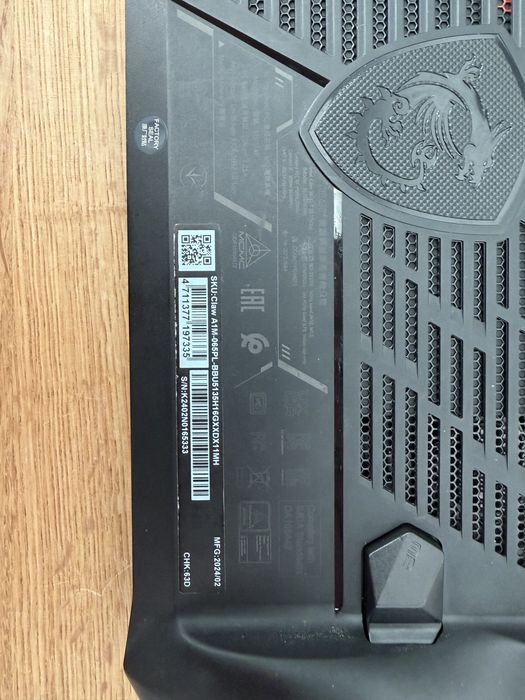 MSI Claw A1M 135H Ultra5