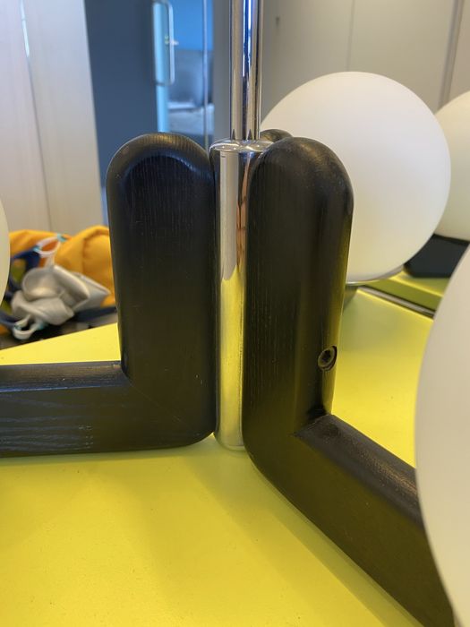 Lampa sufitowa Kaiser Leuchten 3 X E14, mid century modern, bauhaus .