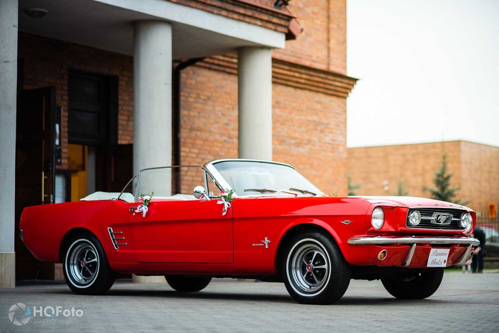 Mustangiem do ślubu !