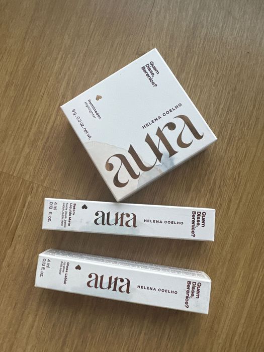 Pack de 3 produtos de maquilhagem Aura