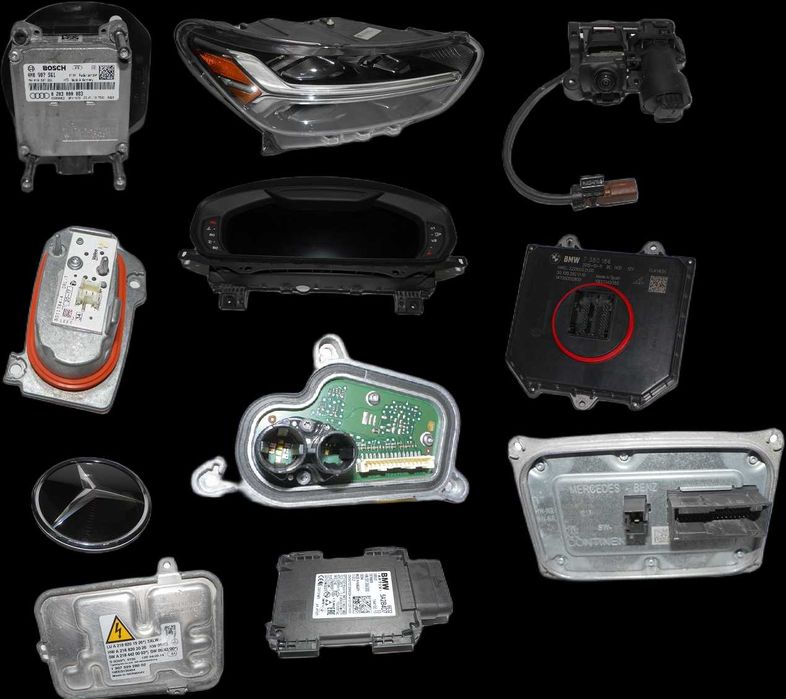 Lampy USZ LED Przetwornice Xenon Modul Radary Skup Kupie PO SERWIS USA
