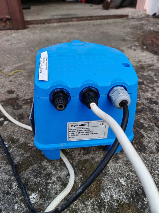 Komplet do jacuzzi HydroAir – pompa + dmuchawa, sprawne