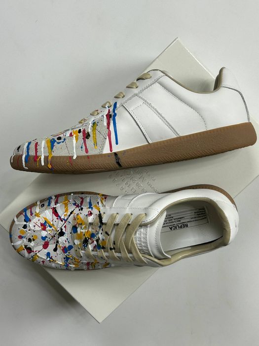 Maison margiela Replica кеди кроссовки білі кроссовки 43 42 41