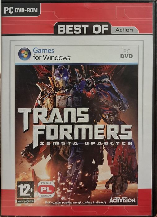 Gra PC  Transformers - Zemsta upadłych.  PL wersja.