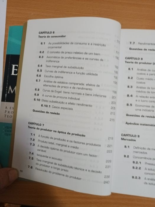 Microeconomia: princípios e exercícios