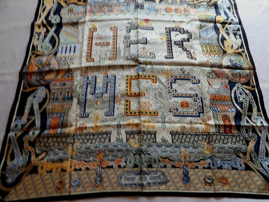 Apaszka Jedwabna Hermes twill silk