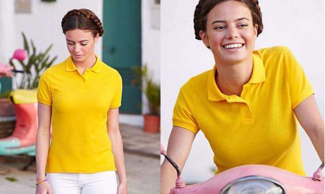 Жіночі Футболки ПОЛО 65/35 з КОМІРЦЕМ Fruit the Loom Polo