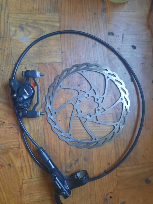 Zestaw hamulcowy shimano mt 200 przod