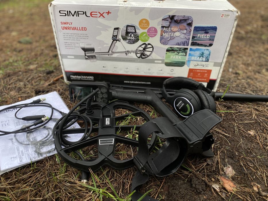 Металошукач Nokta Simplex + WHP Оригінал