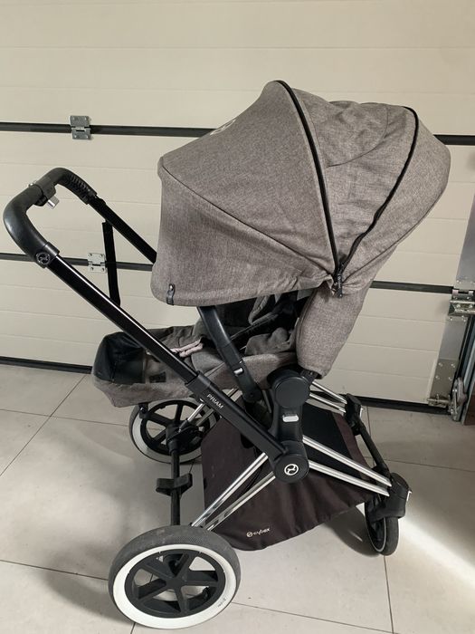 Cybex CYBEX PRIAM wózek 2w1 gondola Lux plus adaptery folia