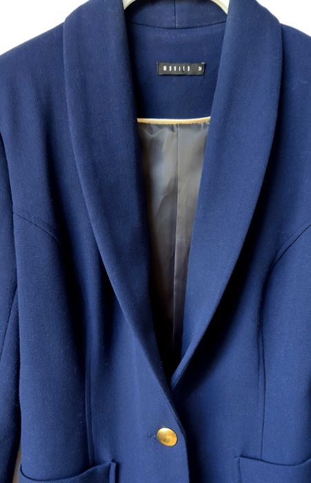 Mohito klubowa granatowa marynarka żakiet 34 36