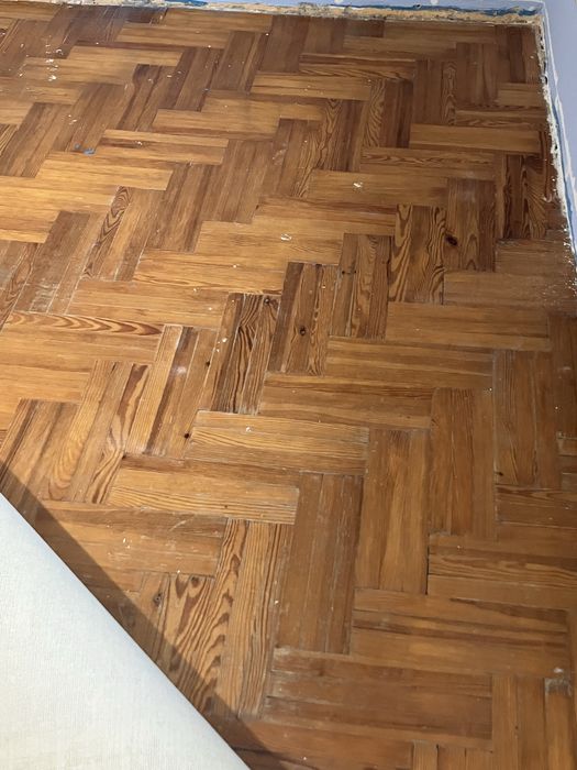 Drewniany parkiet z demontażu