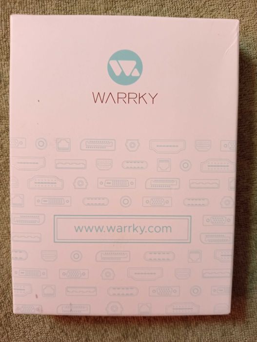 WARRKY Adapter 4K DisplayPort na HDMI do telewizora do projektora