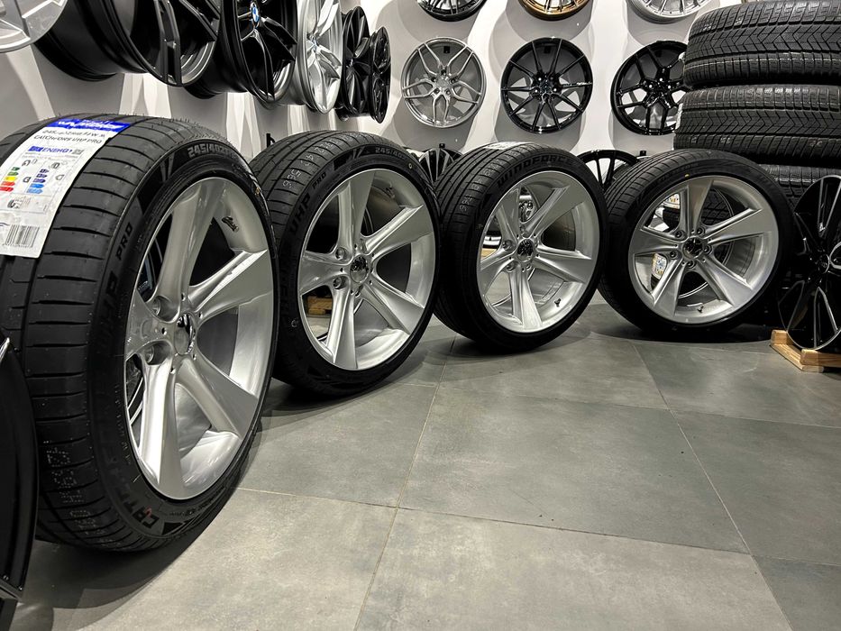 Koła letnie 18 5x120 BMW E60 E61 Styling 128 przód tył 8.5" 9.5"