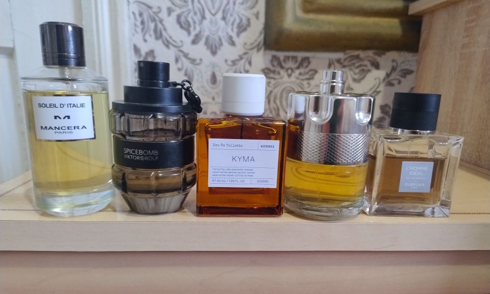 Продаю  чоловічі парфуми із власної колекції.Viktor&Rolf,Mancera,Guerlain,Azzaro,Korres