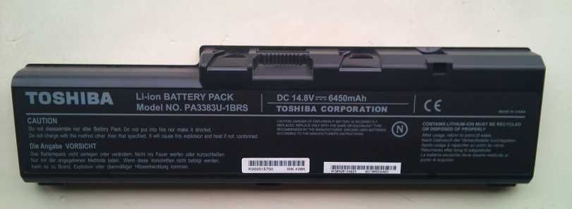 Bateria Toshiba Satellite A75