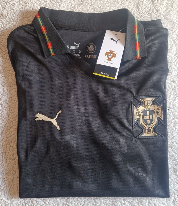 T-Shirt Camisola Seleção Portugal Pantera Negra