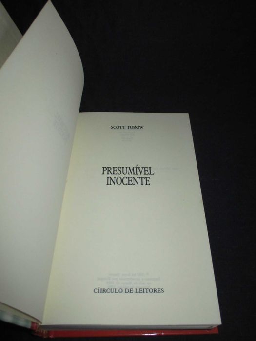 Livro Presumível Inocente Scott Turow
