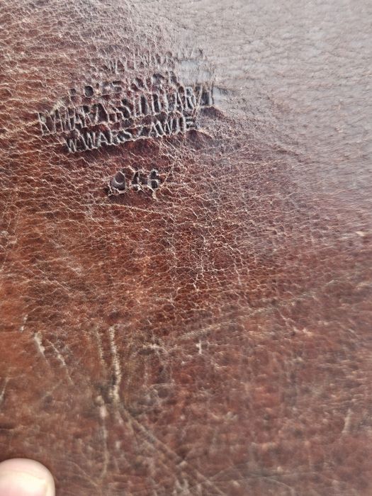 Kulbaka siodło wz 36 II RP żołnierz polski