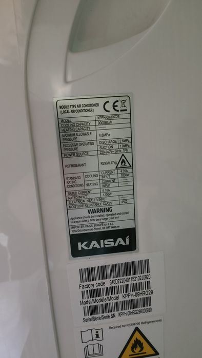 Klimatyzator przenośny