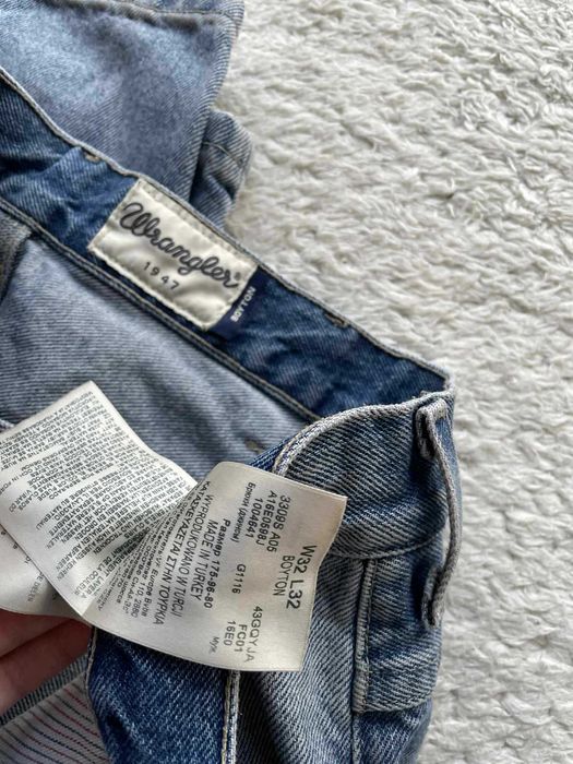 Wrangler spodnie jeansy rurki Boyton w32 l32 m