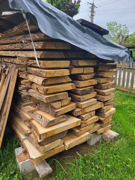 Deski, fryzy foszty dębowe 50 mm Białystok Wygoda • OLX.pl