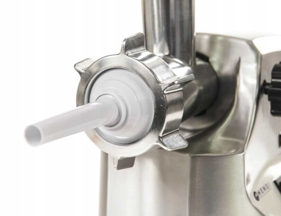 Maszynka do mielenia mięsa HENDI wilk Metalowa do kiełbas zestaw Nowa