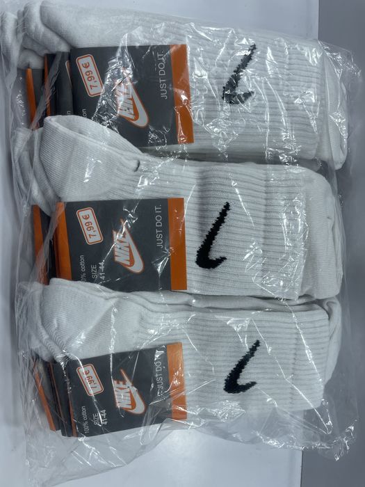 Білі високі шкарпетки Nike (41-44) /