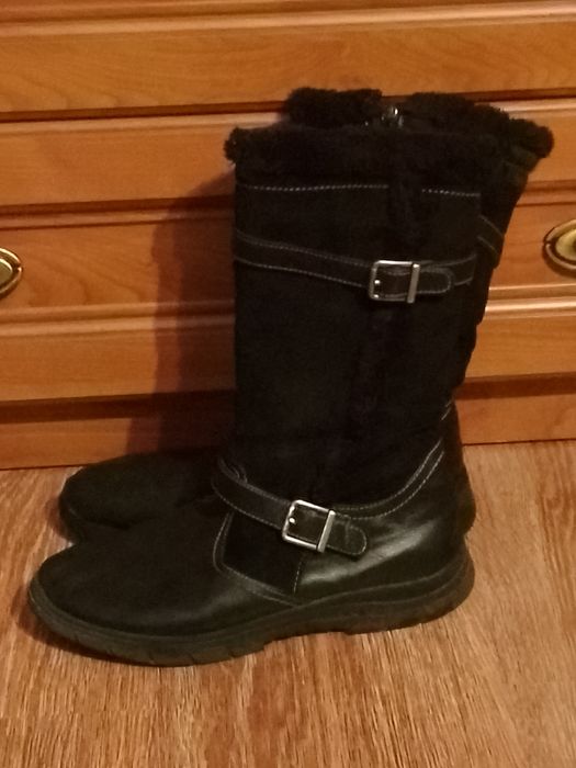 Buty, Kozaki zimowe damskie r 38.