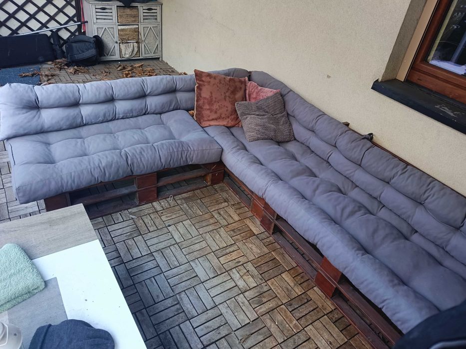 Meble ogrodowe narożnik