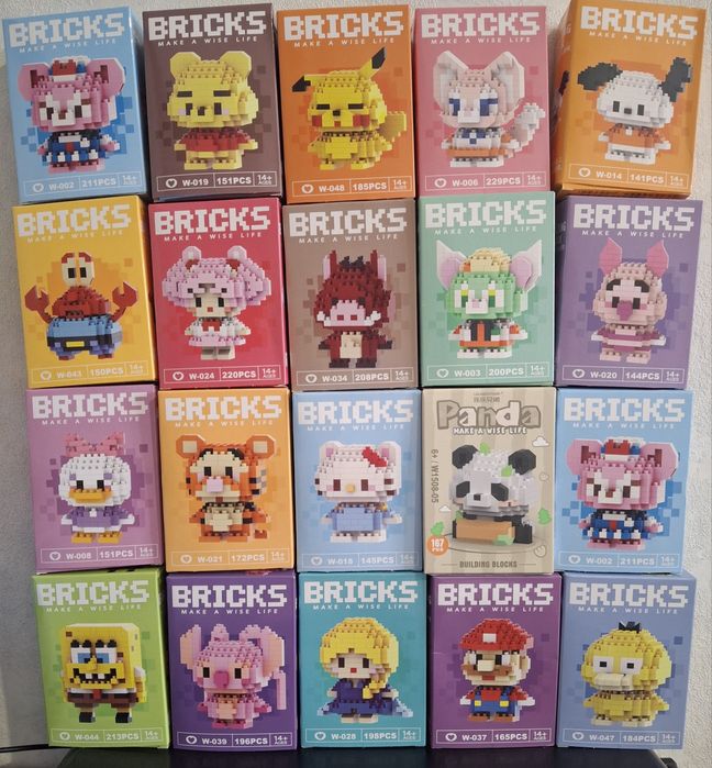 Конструктор Пікселі BRICKS Сейлор Мун Sailor Moon