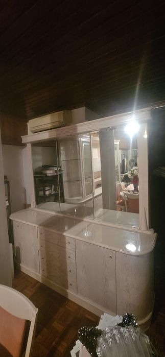 Mural de sala com luz