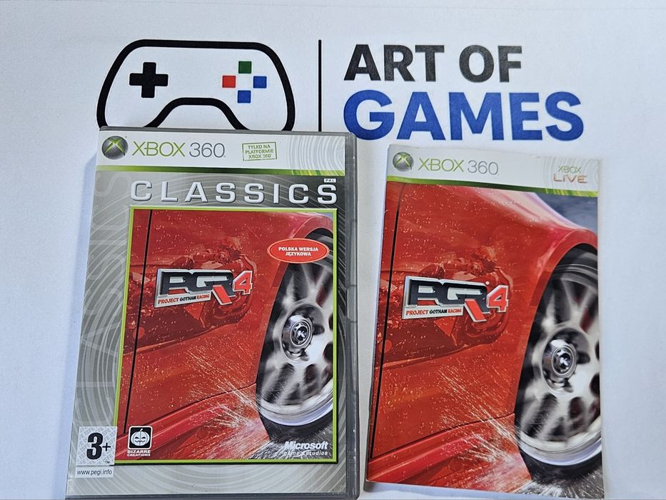 Project Gotham Racing 4 PL Xbox 360 PGR 4