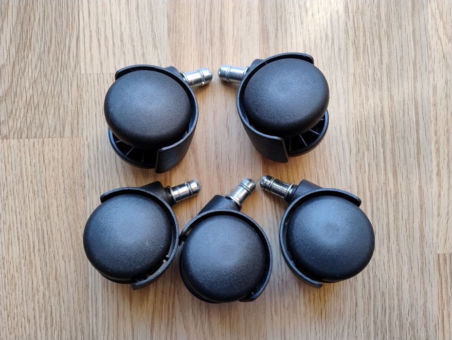 Kółka/koła meblowe do fotela