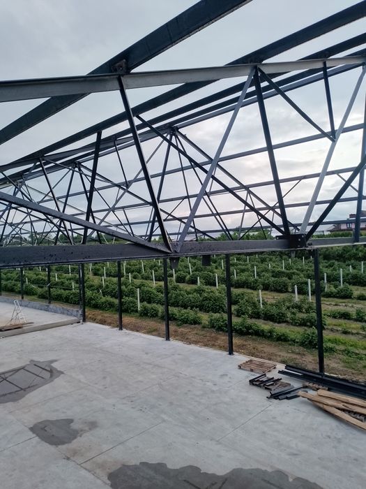 Konstrukcja stalowa dachu