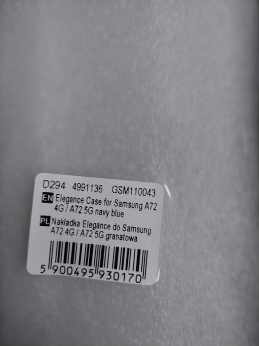 Pokrowiec etui nakładka Samsung A72