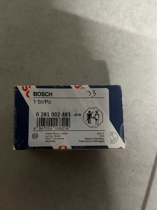 Регулятор давления топлива Renault 7701052268 Bosch 0281002483