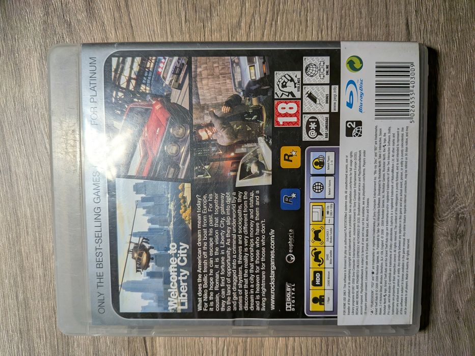 GTA 4 PlayStation 3