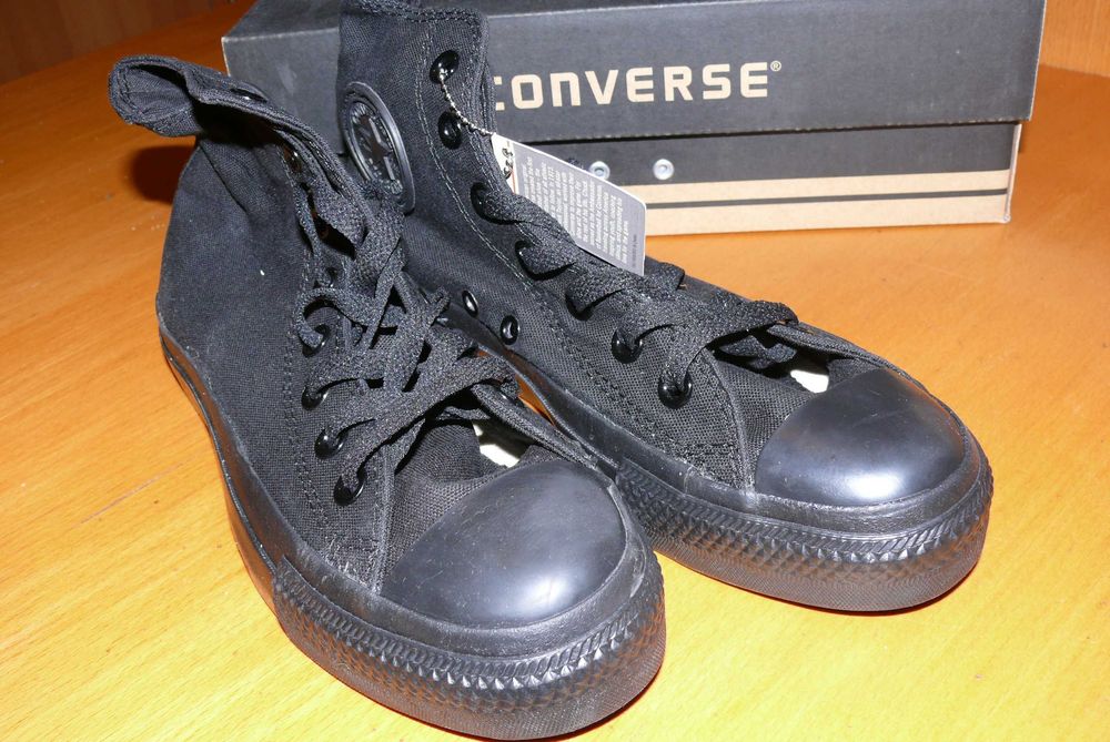 Buty trampki wysokie Converse C Taylor AS M3310 czarne  37,5 EU  24 CM