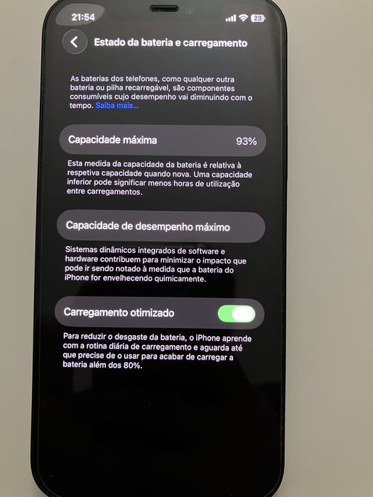 iPhone 12 128GB Preto — Como Novo
