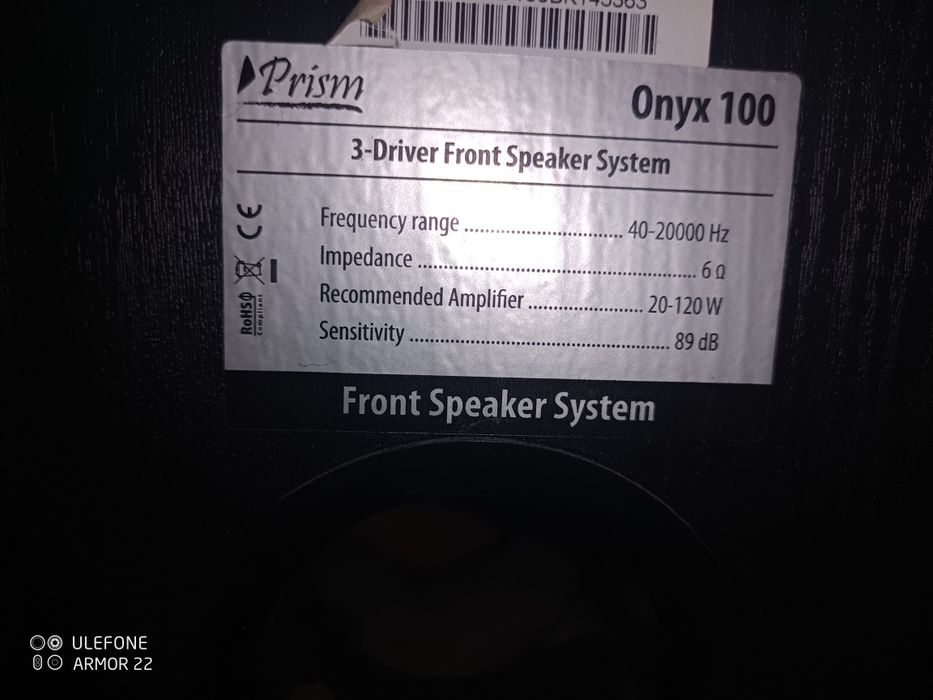 Głośniki prism Onyx 100
