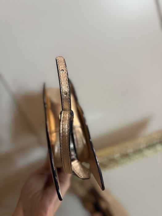 Armani torebka damska złota gold