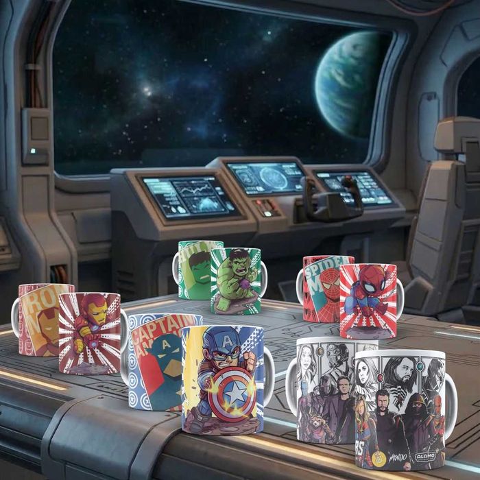 Canecas Super-Heróis Personalizadas – Portes Grátis-Vingadores