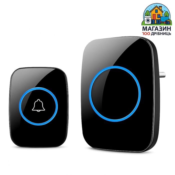 Безпровідний дверний дзвінок – сучасний дизайн, просте підключення!